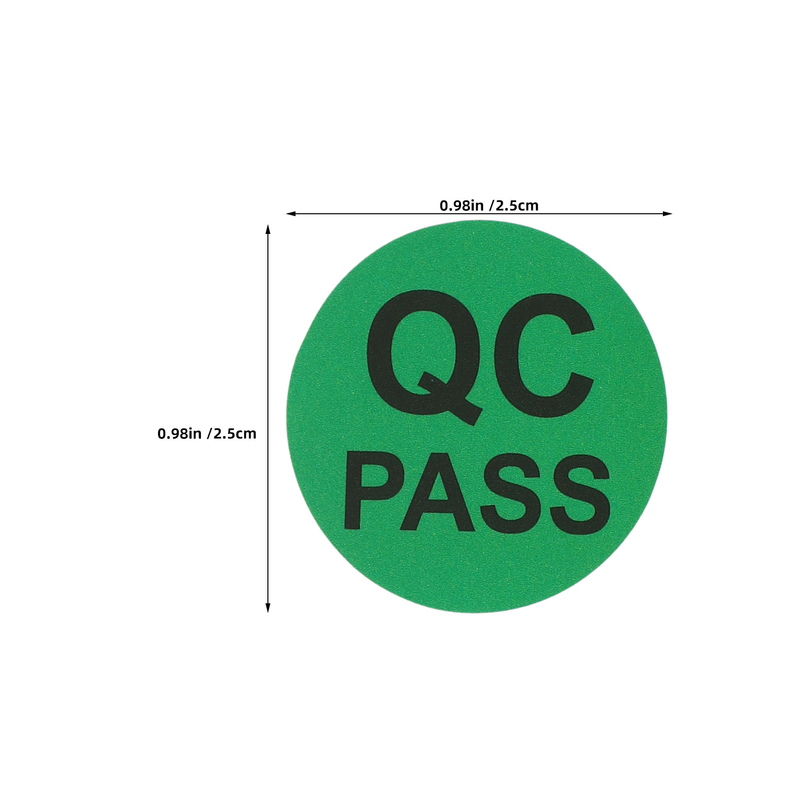 5 Rolls Circle Quality Labels  - Sticker Label Roll ulasan dan harga