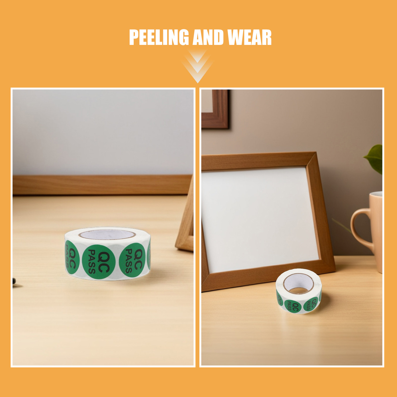 5 Rolls Circle Quality Labels  - Sticker Label Roll ulasan dan harga