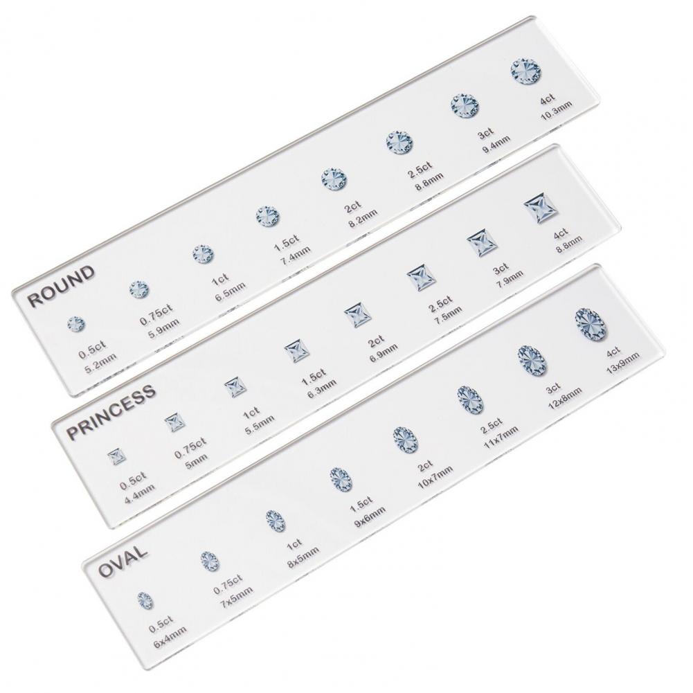 Durable Ruler Transparent Acry - Ruler Set Transparent ulasan dan harga