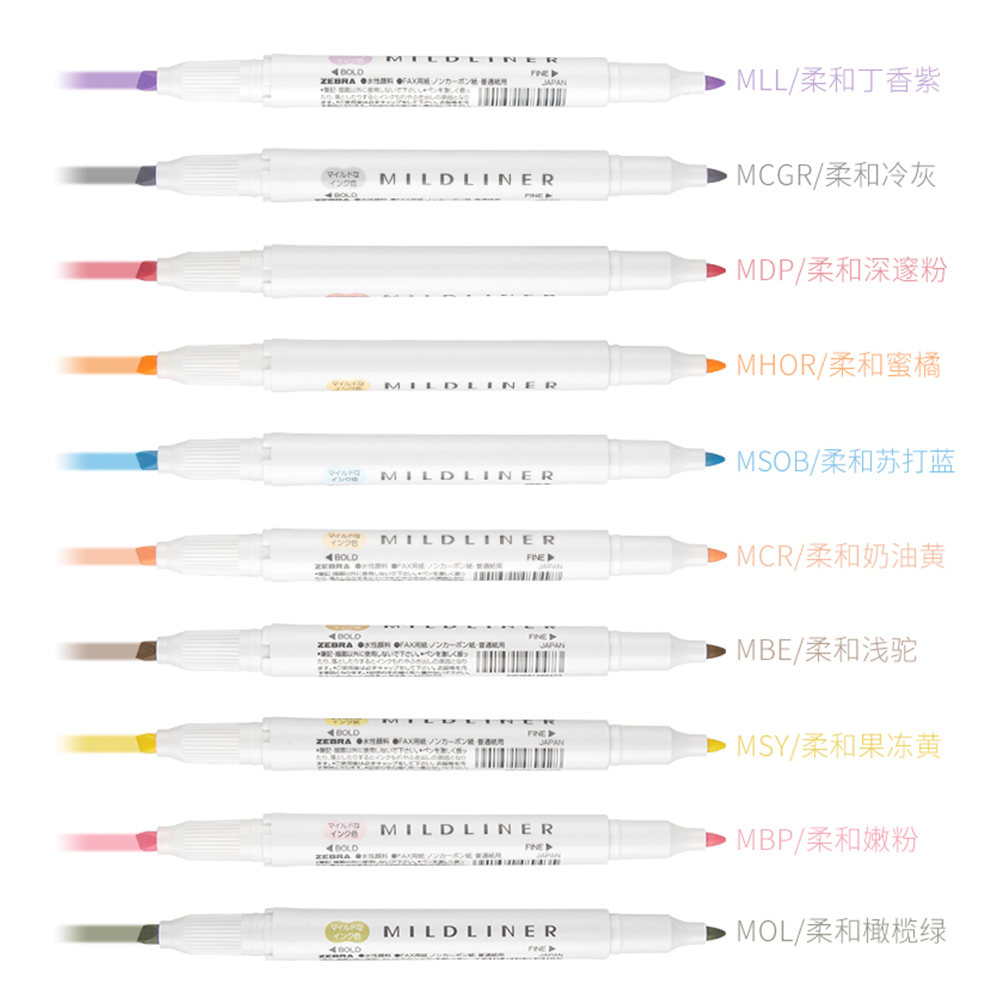 Japan ZEBRA Highlighters Pen s - Highlighter Set Pastel ulasan dan harga
