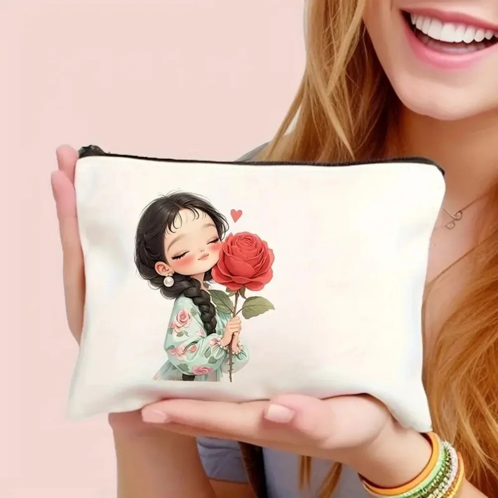 Vintage Chic Makeup Bags Zippe - Pencil Case Large ulasan dan harga