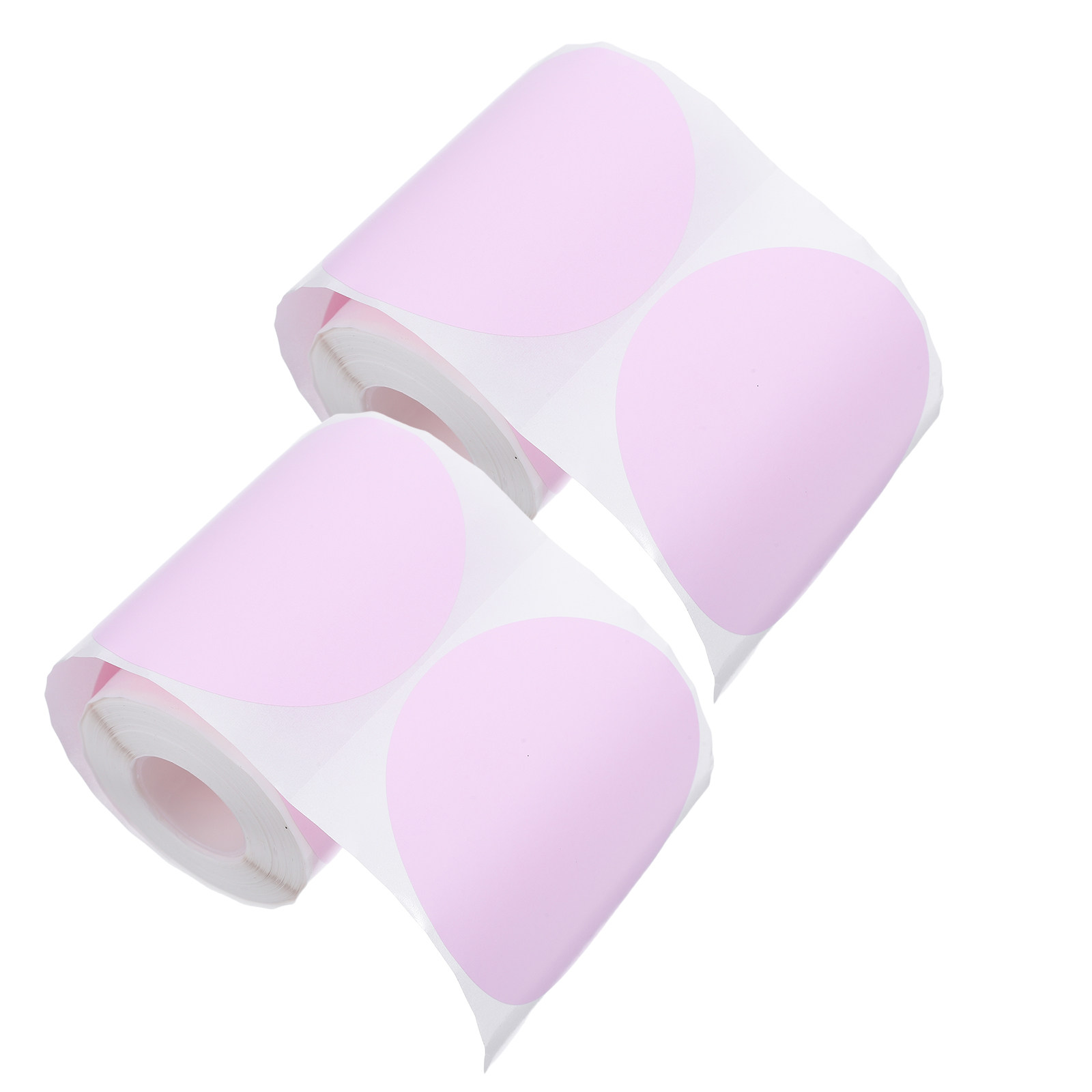 2 Rolls Round Thermal Labels W - Sticker Label Roll ulasan dan harga
