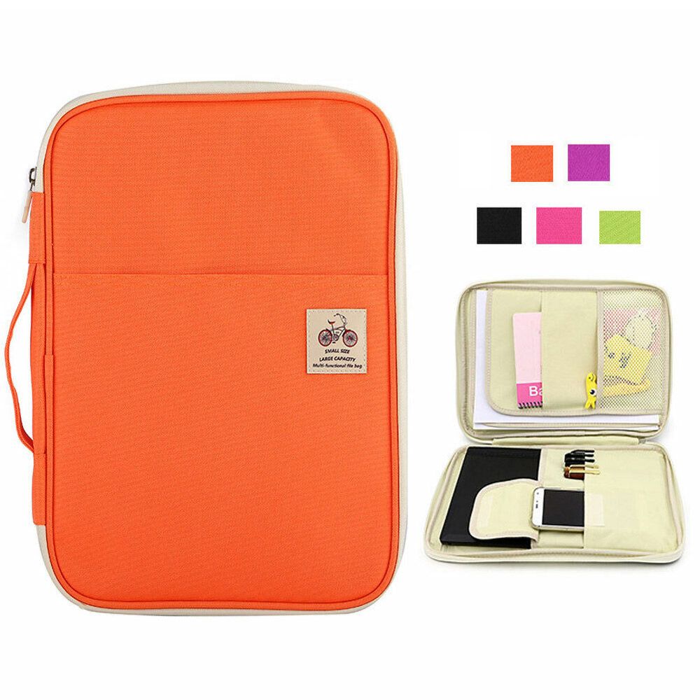 Travel Zipped File Organizer D - Portfolio Folder Zip ulasan dan harga