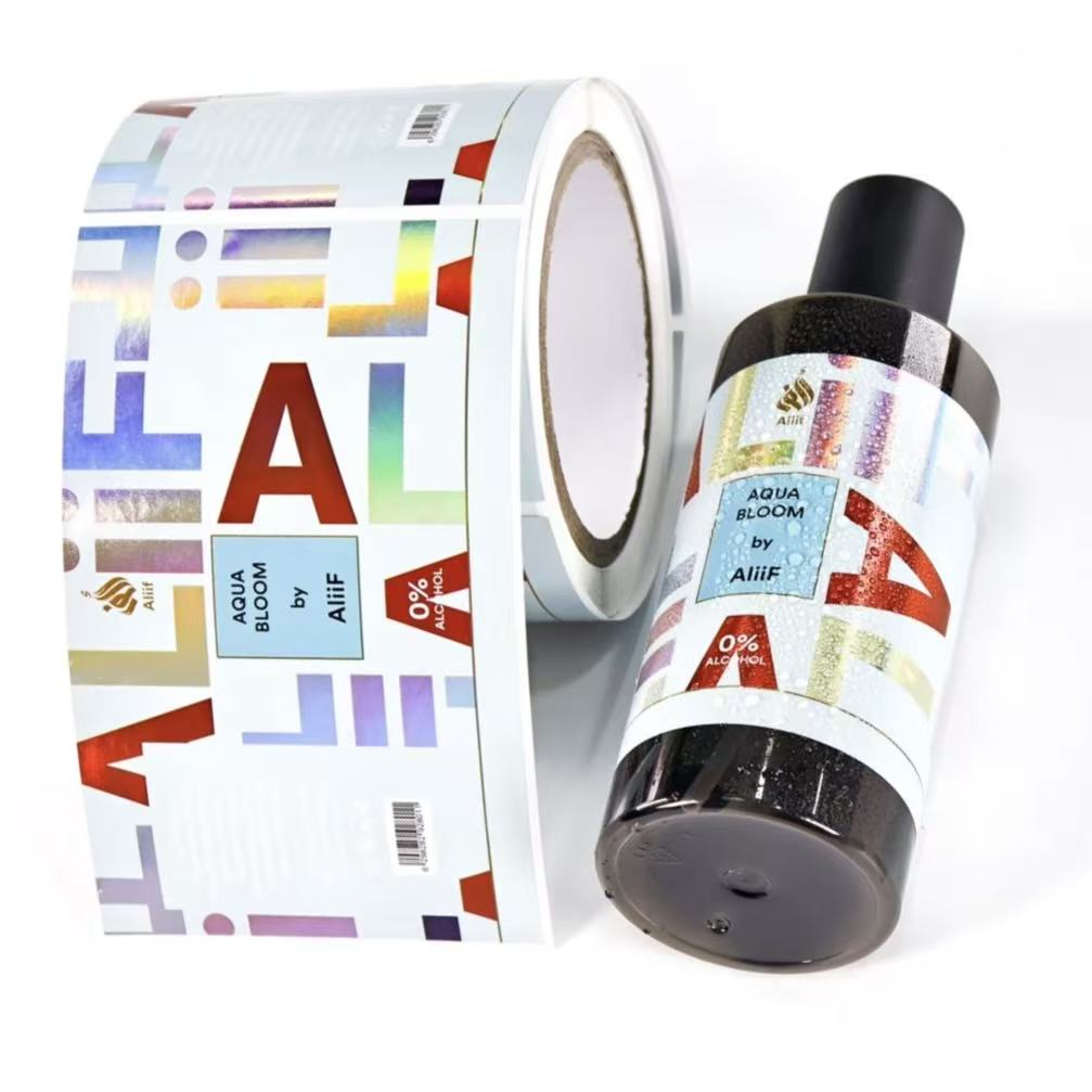 Custom Holographic Laser Label - Sticker Label Roll ulasan dan harga