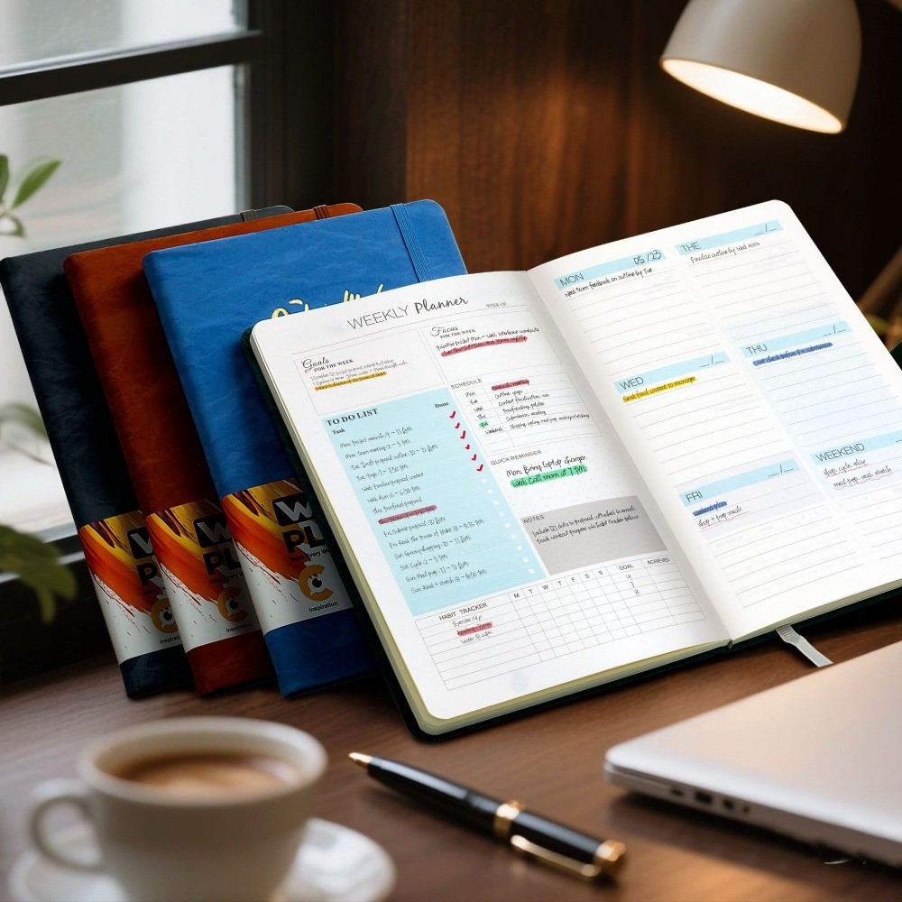 English Edition A5 Weekly Plan - Planner Weekly Budget ulasan dan harga