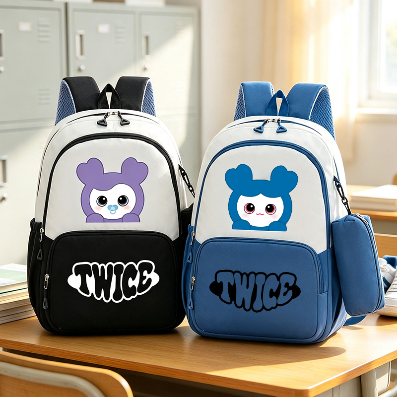 Twices Series Backpack with Pe - Pencil Case Large ulasan dan harga