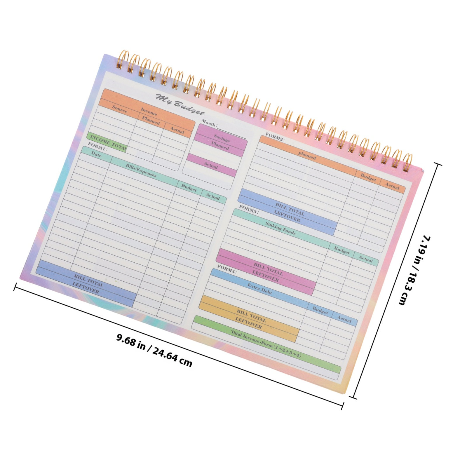 B5 Budgeting Binder Financial  - Planner Weekly Budget ulasan dan harga
