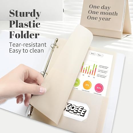 7 Pack Plastic Folders with Po - Paper Punch 3 Hole ulasan dan harga